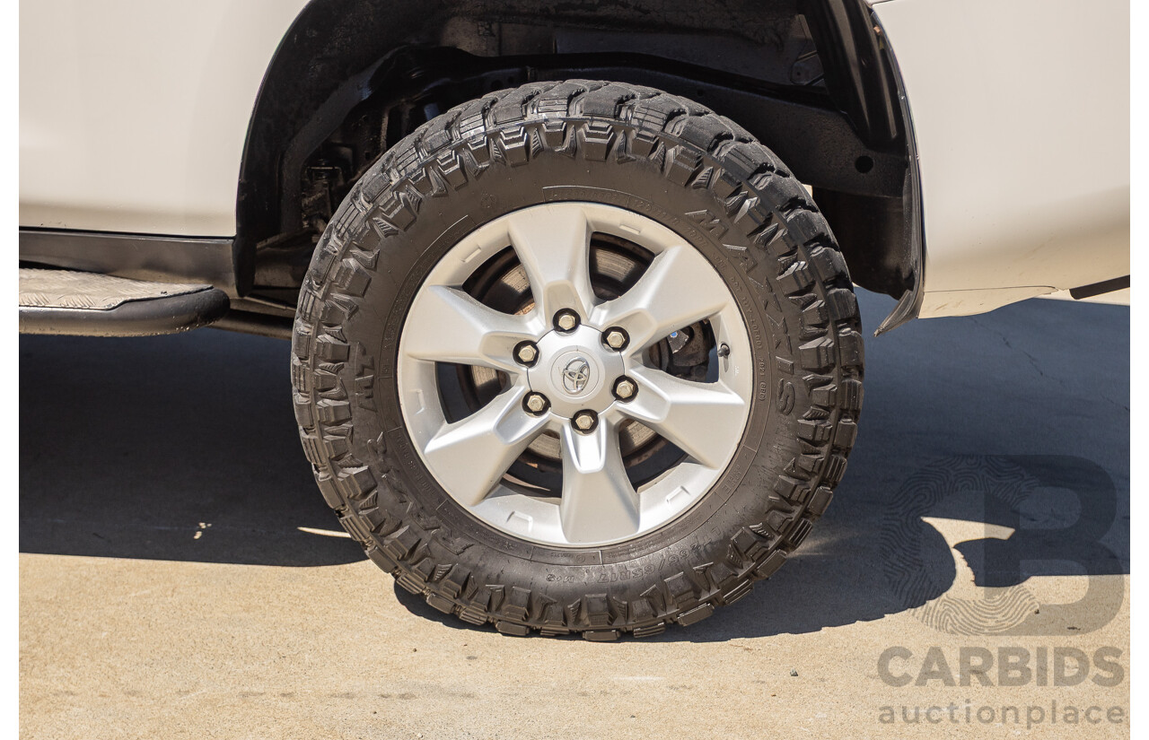 8/2010 Toyota Landcruiser Prado GX (4x4) KDJ150R 4d Wagon White 3.0L