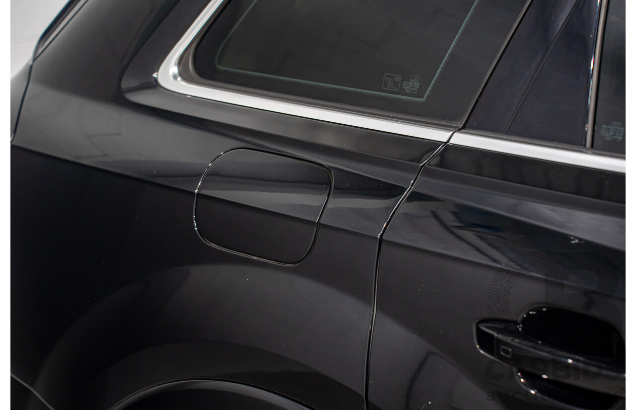 08/2017 Audi Q7 3.0 TDI Quattro (160kW AWD) 4M MY17 4d Wagon Brilliant Black Turbo Diesel V6 3.0L