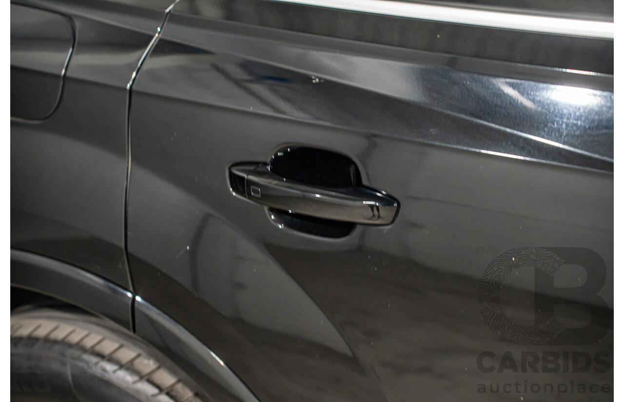 08/2017 Audi Q7 3.0 TDI Quattro (160kW AWD) 4M MY17 4d Wagon Brilliant Black Turbo Diesel V6 3.0L