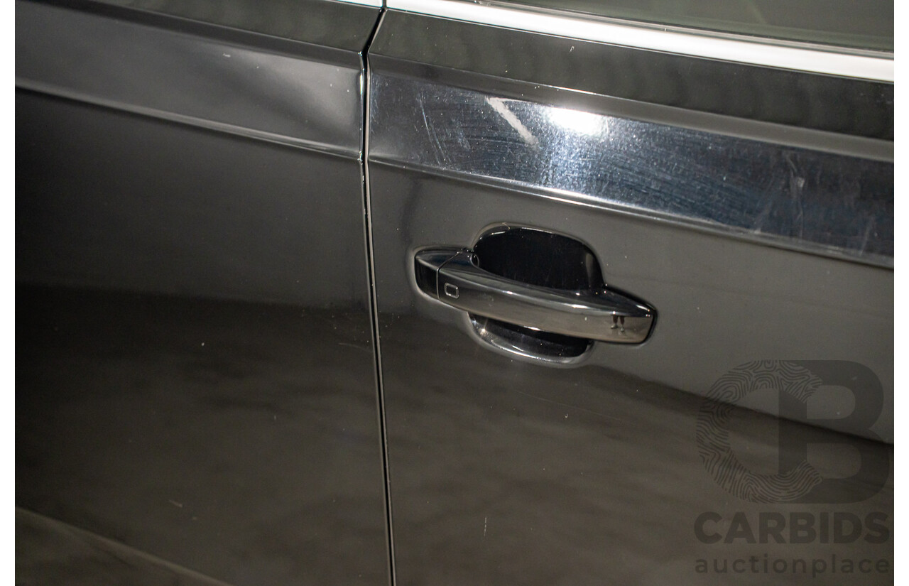 08/2017 Audi Q7 3.0 TDI Quattro (160kW AWD) 4M MY17 4d Wagon Brilliant Black Turbo Diesel V6 3.0L