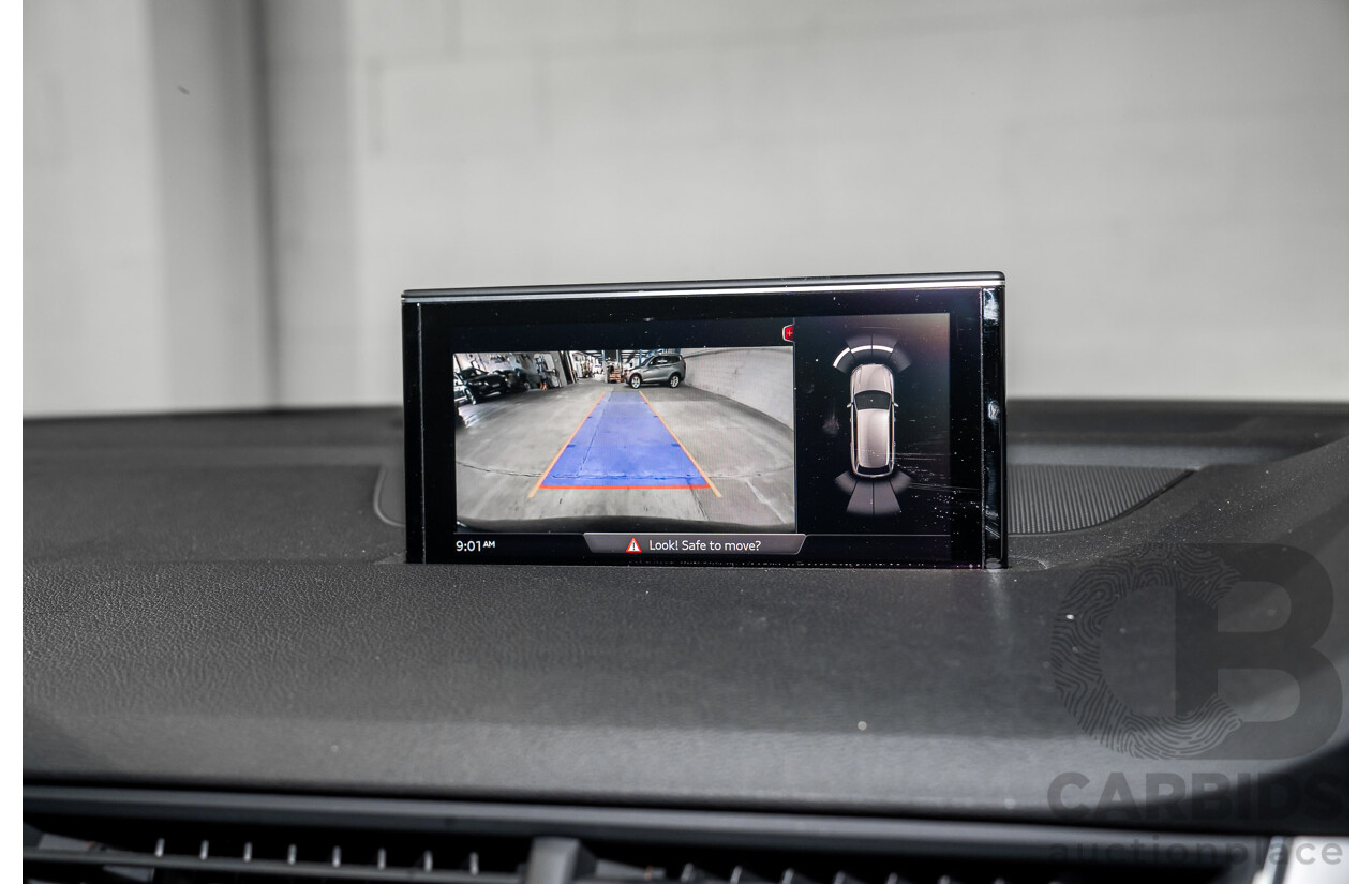 08/2017 Audi Q7 3.0 TDI Quattro (160kW AWD) 4M MY17 4d Wagon Brilliant Black Turbo Diesel V6 3.0L