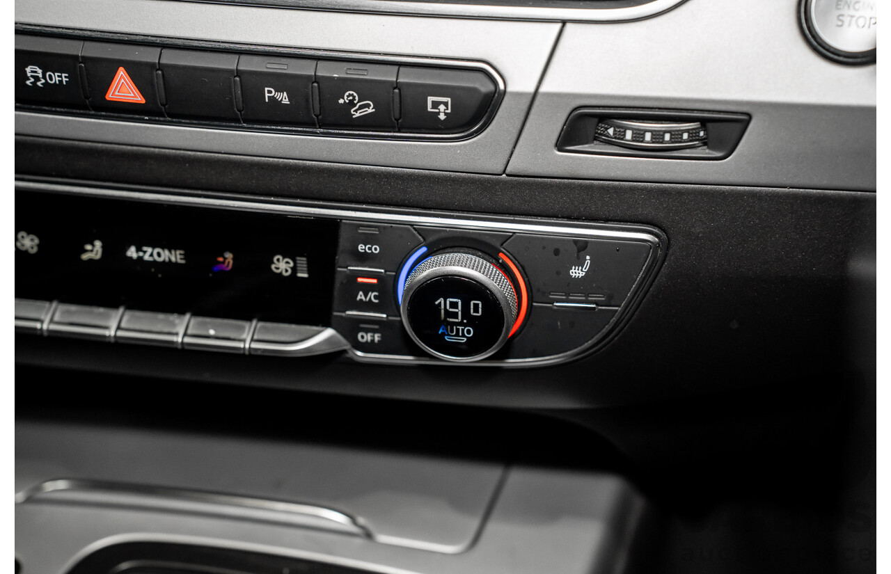 08/2017 Audi Q7 3.0 TDI Quattro (160kW AWD) 4M MY17 4d Wagon Brilliant Black Turbo Diesel V6 3.0L