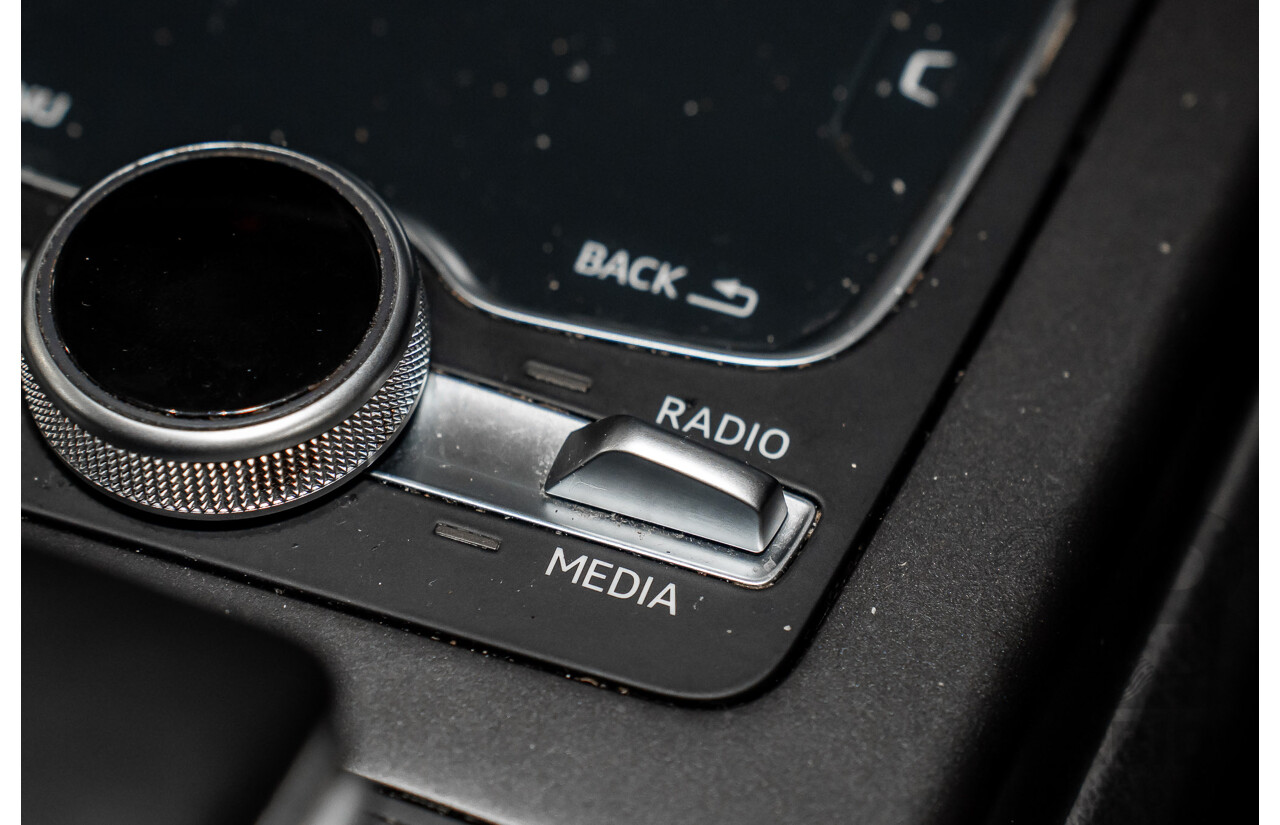 08/2017 Audi Q7 3.0 TDI Quattro (160kW AWD) 4M MY17 4d Wagon Brilliant Black Turbo Diesel V6 3.0L