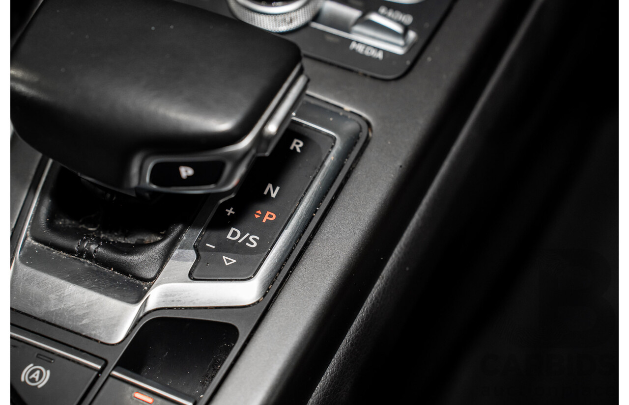 08/2017 Audi Q7 3.0 TDI Quattro (160kW AWD) 4M MY17 4d Wagon Brilliant Black Turbo Diesel V6 3.0L