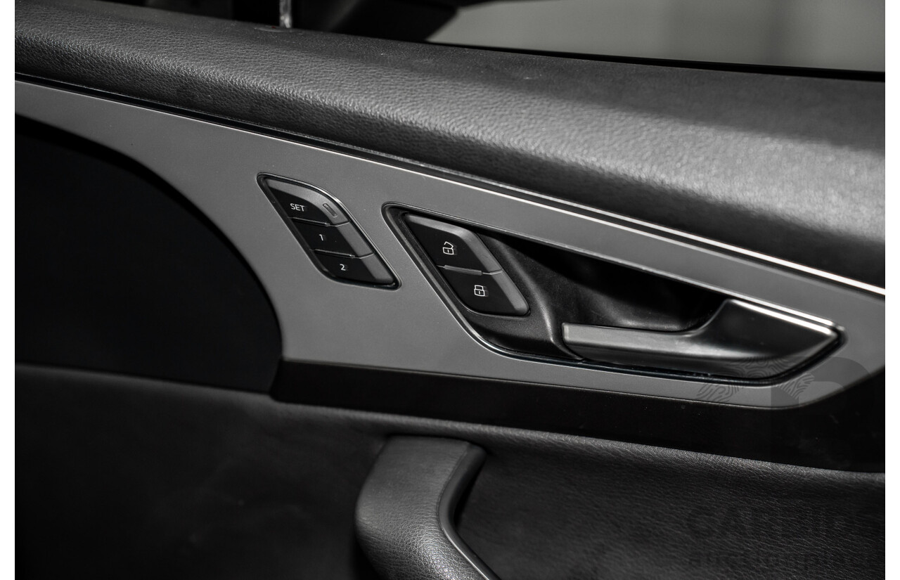 08/2017 Audi Q7 3.0 TDI Quattro (160kW AWD) 4M MY17 4d Wagon Brilliant Black Turbo Diesel V6 3.0L