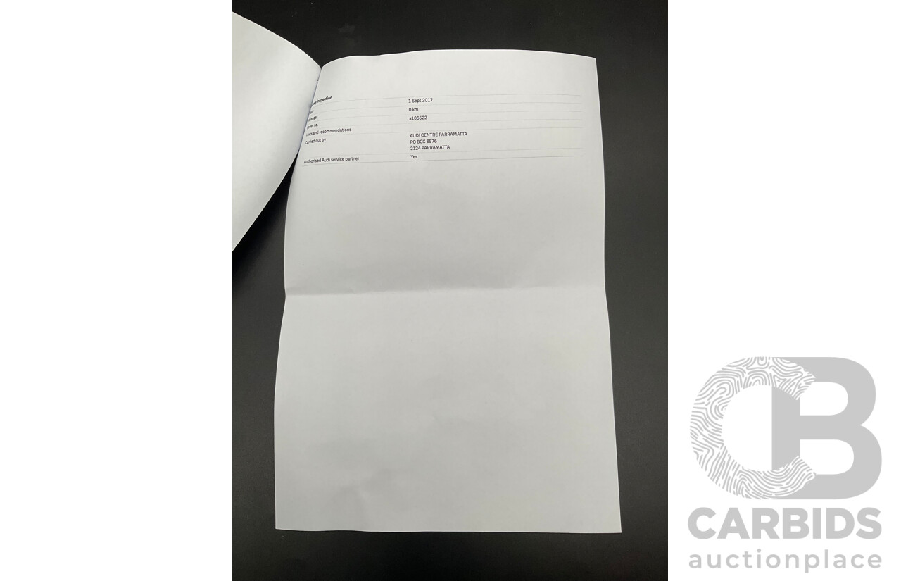 08/2017 Audi Q7 3.0 TDI Quattro (160kW AWD) 4M MY17 4d Wagon Brilliant Black Turbo Diesel V6 3.0L