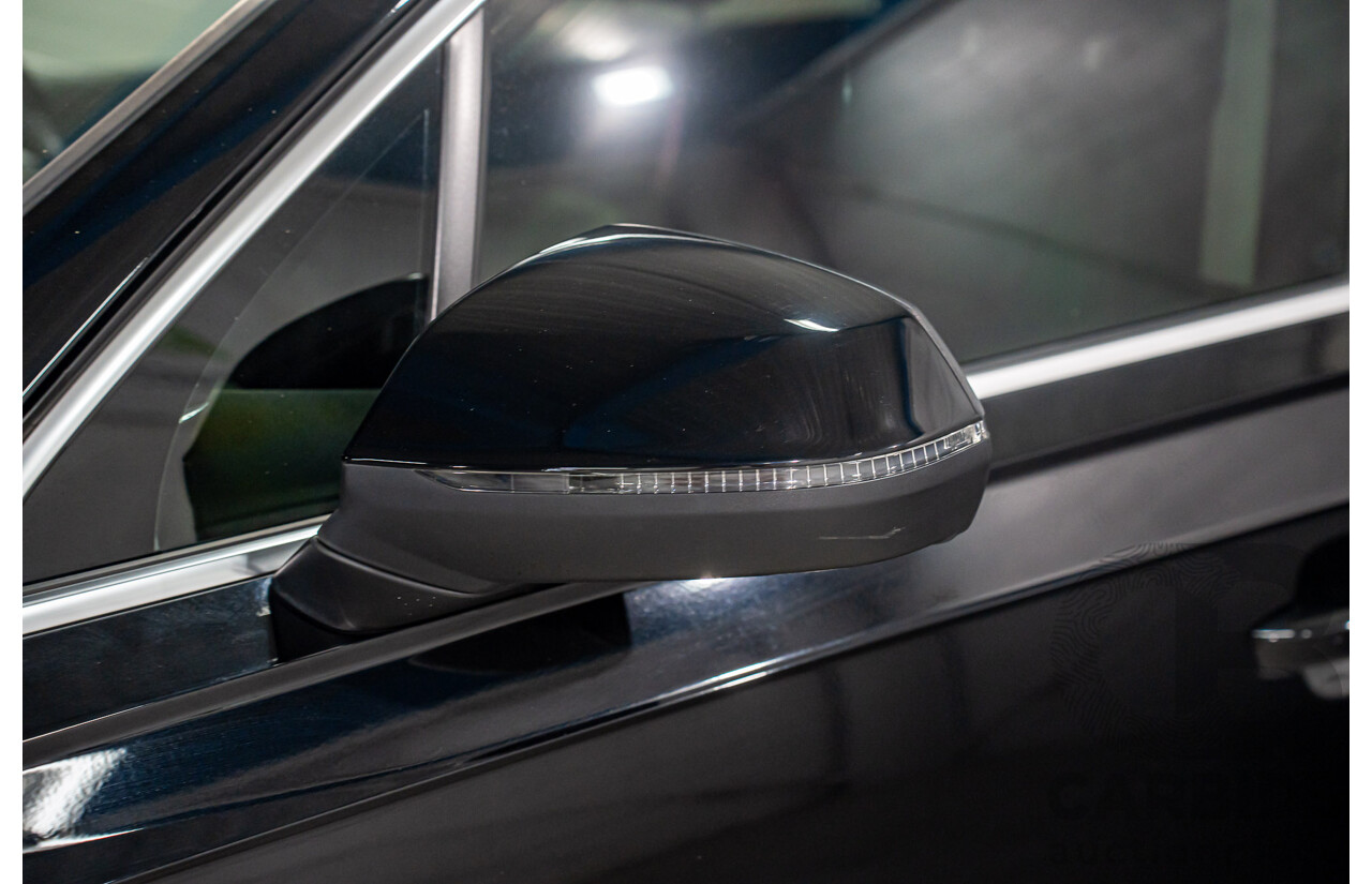 08/2017 Audi Q7 3.0 TDI Quattro (160kW AWD) 4M MY17 4d Wagon Brilliant Black Turbo Diesel V6 3.0L