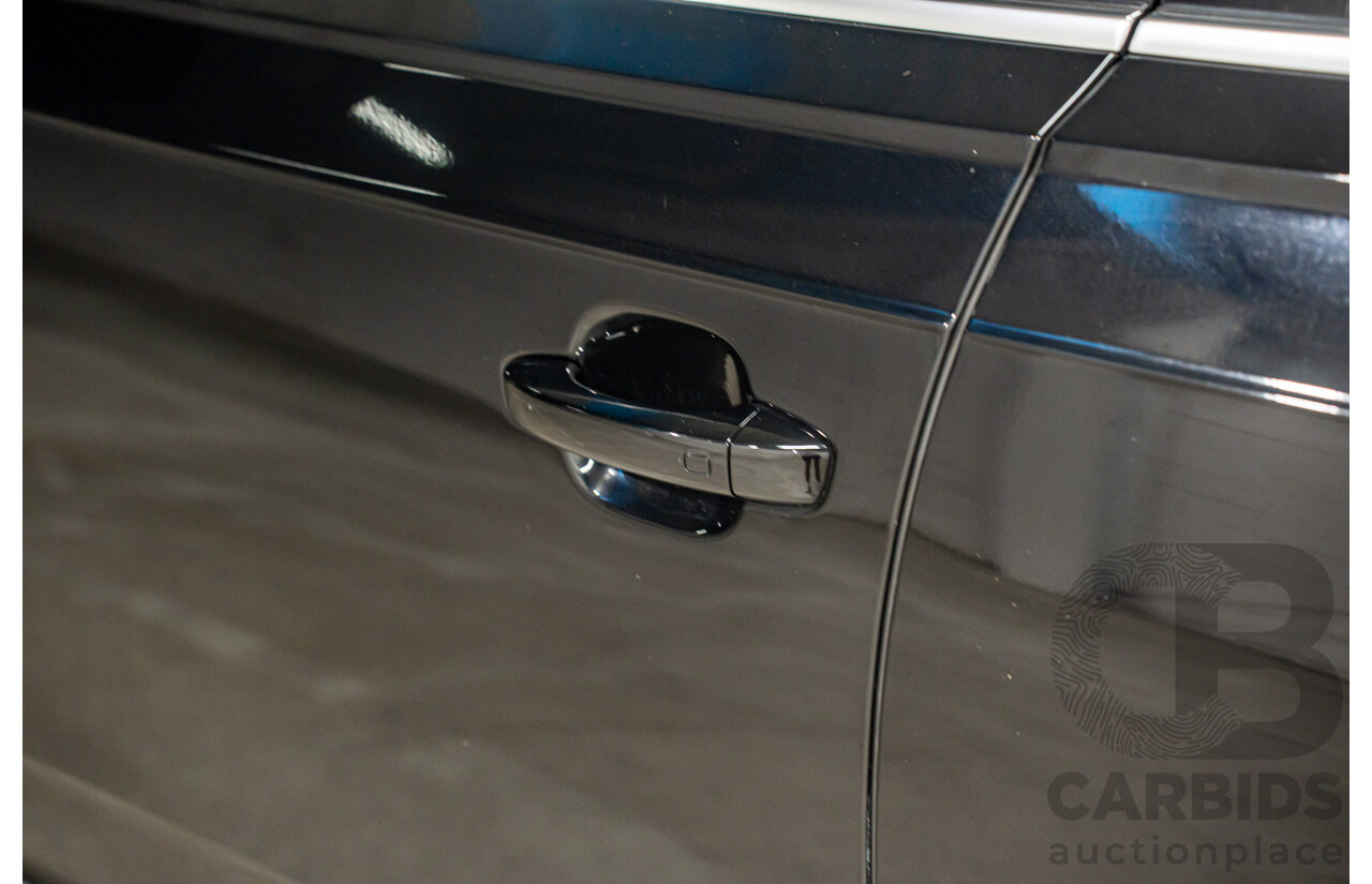 08/2017 Audi Q7 3.0 TDI Quattro (160kW AWD) 4M MY17 4d Wagon Brilliant Black Turbo Diesel V6 3.0L