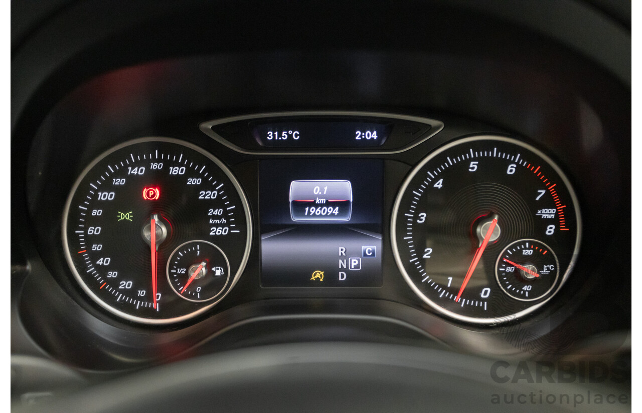 10/2016 Mercedes-Benz A180 176 MY17 5D Hatchback Cirrus White Turbo 1.6L