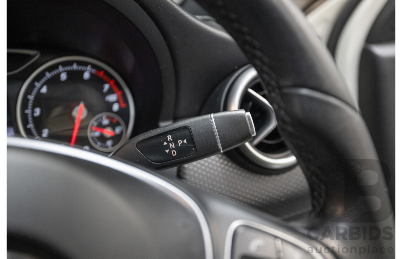 10/2016 Mercedes-Benz A180 176 MY17 5D Hatchback Cirrus White Turbo 1.6L