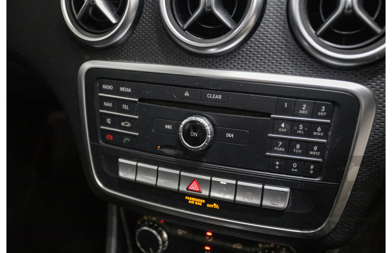 10/2016 Mercedes-Benz A180 176 MY17 5D Hatchback Cirrus White Turbo 1.6L