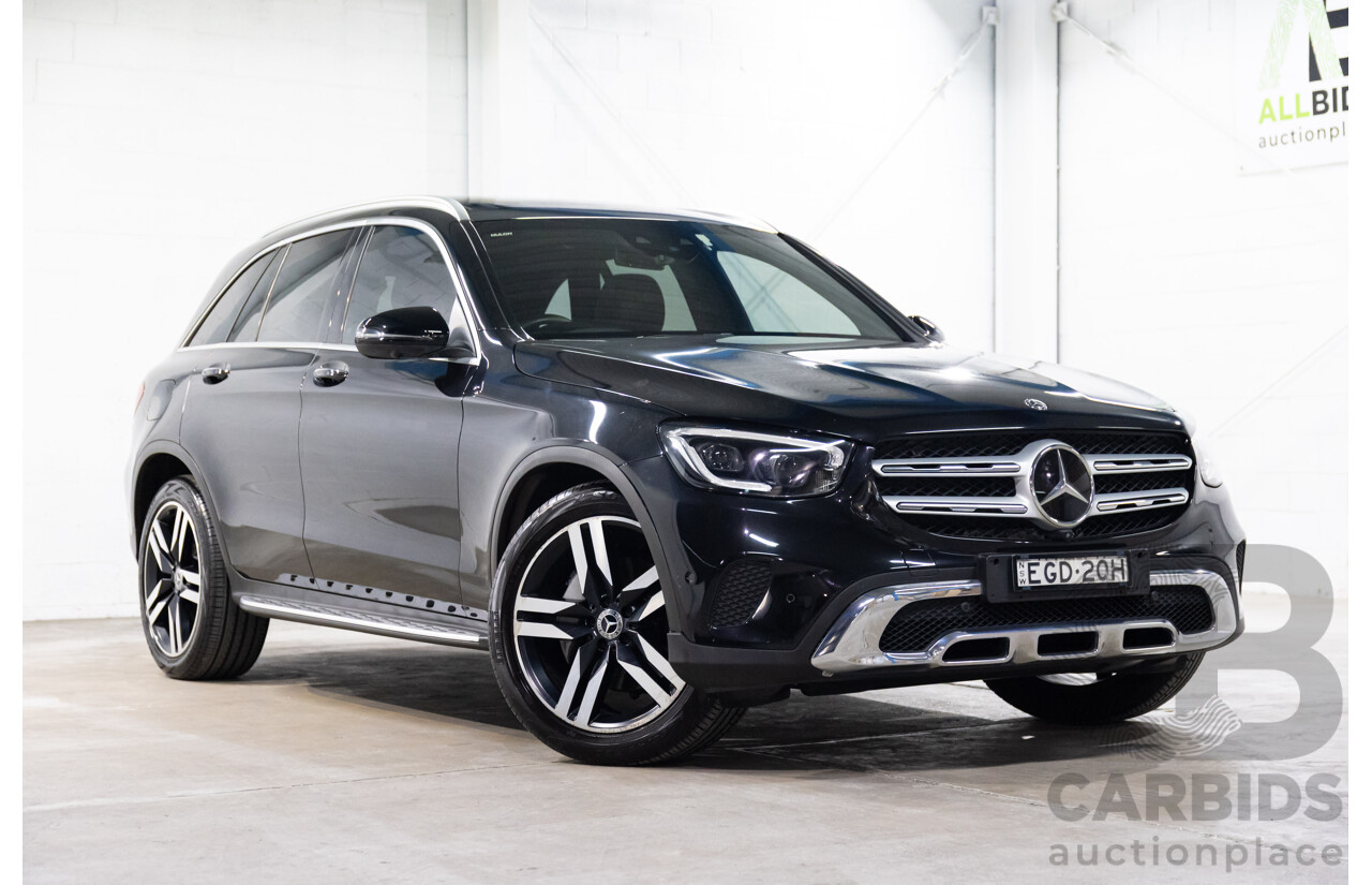 09/2019 Mercedes-Benz GLC 300 4Matic (AWD) X253 MY20 4d Wagon Obsidian Black Turbo 2.0L