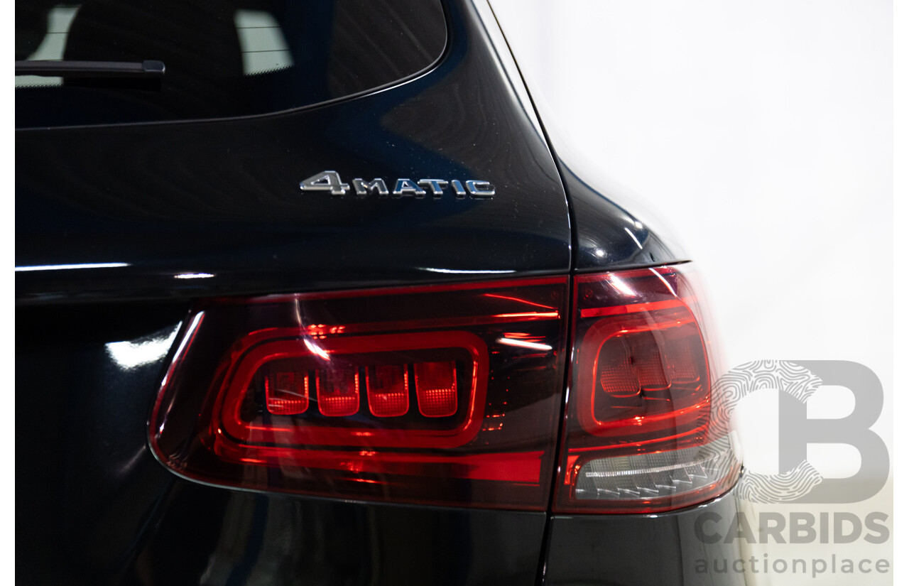 09/2019 Mercedes-Benz GLC 300 4Matic (AWD) X253 MY20 4d Wagon Obsidian Black Turbo 2.0L