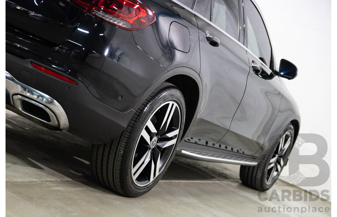 09/2019 Mercedes-Benz GLC 300 4Matic (AWD) X253 MY20 4d Wagon Obsidian Black Turbo 2.0L