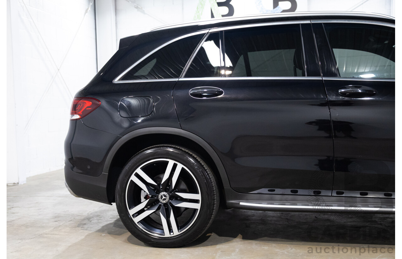 09/2019 Mercedes-Benz GLC 300 4Matic (AWD) X253 MY20 4d Wagon Obsidian Black Turbo 2.0L
