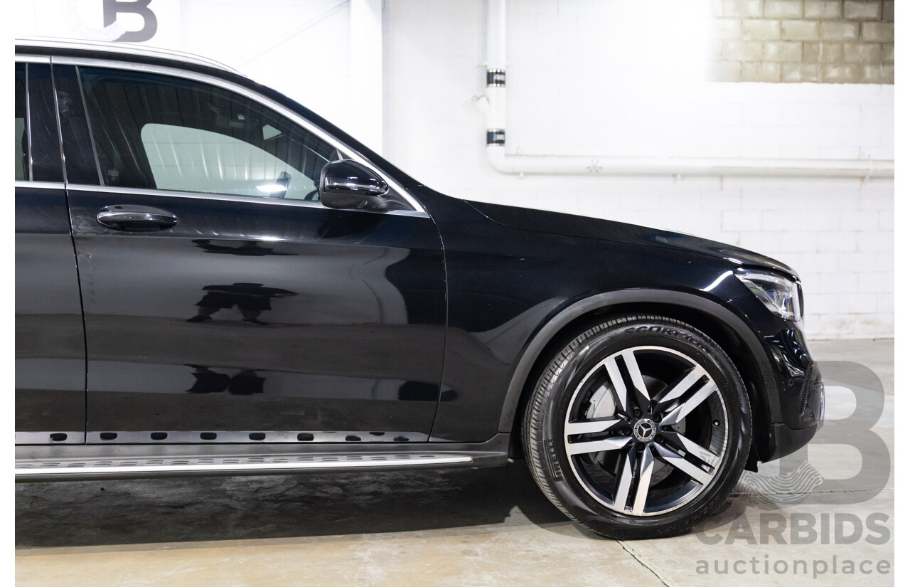 09/2019 Mercedes-Benz GLC 300 4Matic (AWD) X253 MY20 4d Wagon Obsidian Black Turbo 2.0L