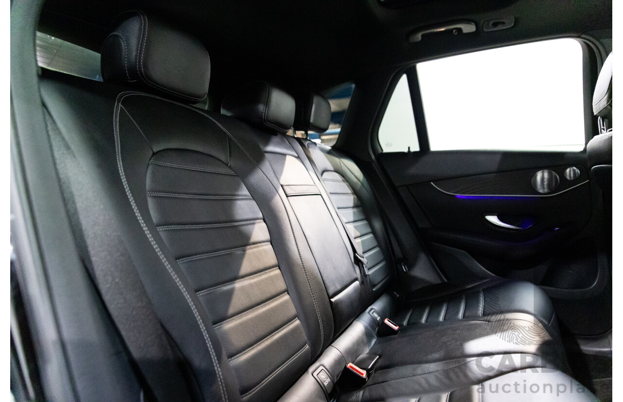 09/2019 Mercedes-Benz GLC 300 4Matic (AWD) X253 MY20 4d Wagon Obsidian Black Turbo 2.0L