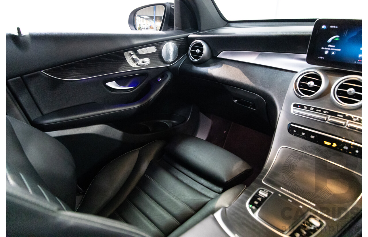 09/2019 Mercedes-Benz GLC 300 4Matic (AWD) X253 MY20 4d Wagon Obsidian Black Turbo 2.0L