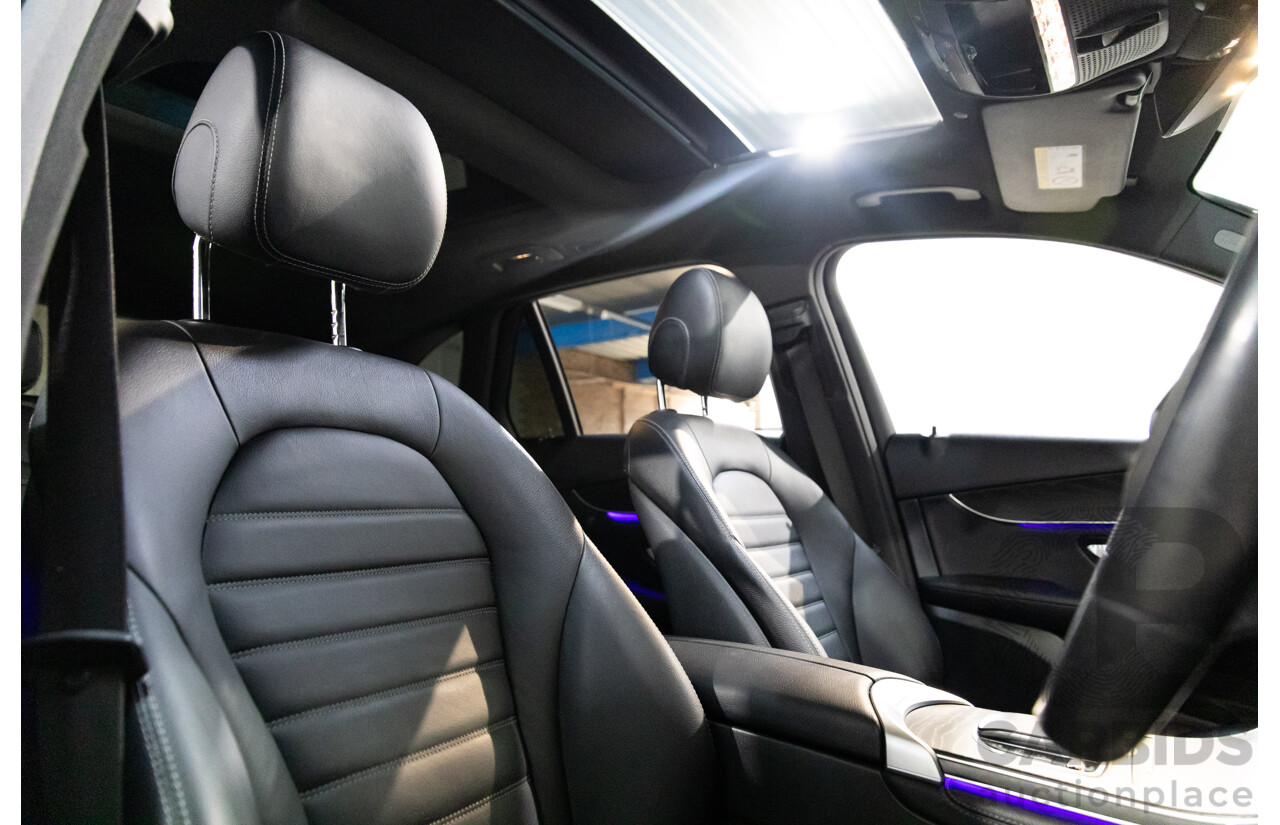 09/2019 Mercedes-Benz GLC 300 4Matic (AWD) X253 MY20 4d Wagon Obsidian Black Turbo 2.0L