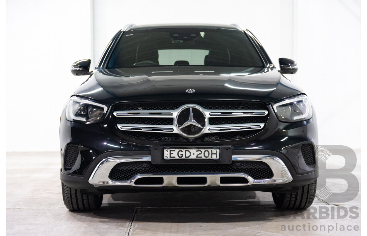 09/2019 Mercedes-Benz GLC 300 4Matic (AWD) X253 MY20 4d Wagon Obsidian Black Turbo 2.0L