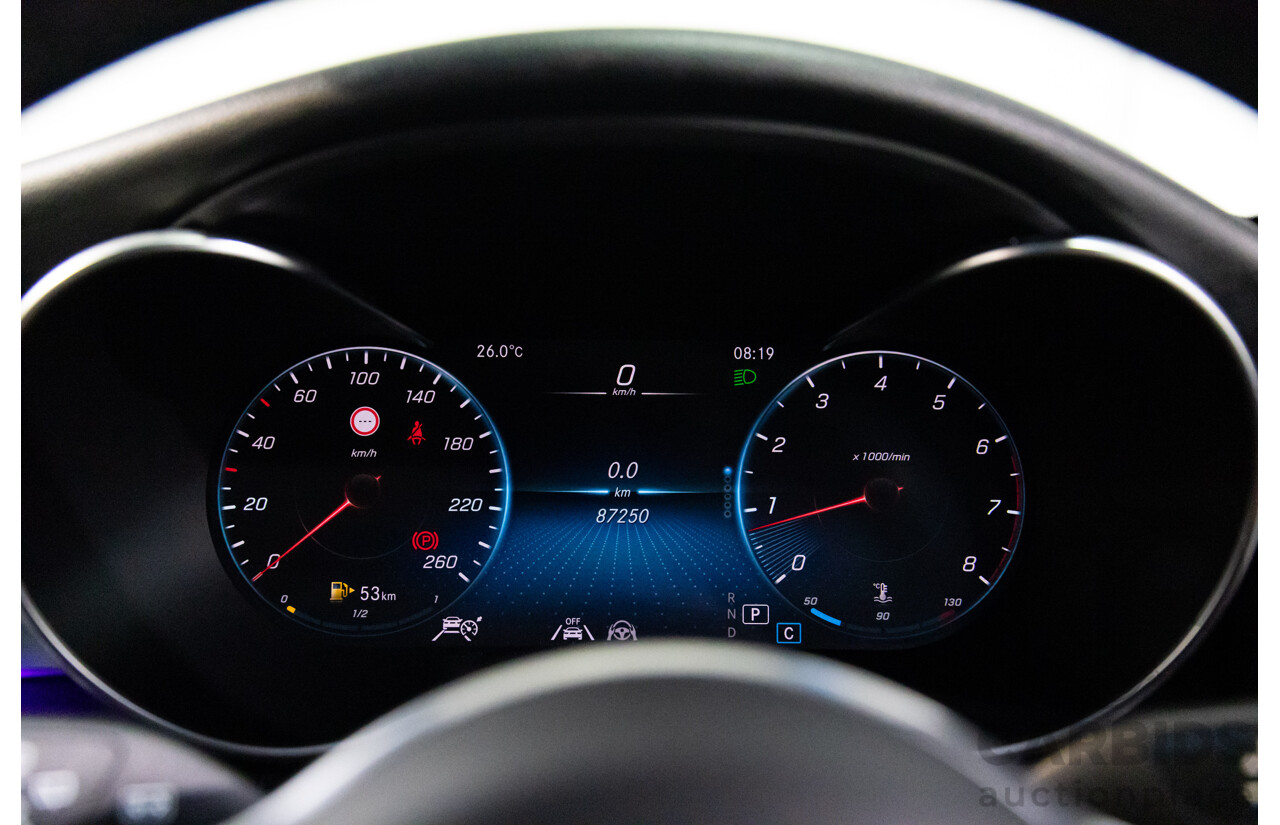 09/2019 Mercedes-Benz GLC 300 4Matic (AWD) X253 MY20 4d Wagon Obsidian Black Turbo 2.0L