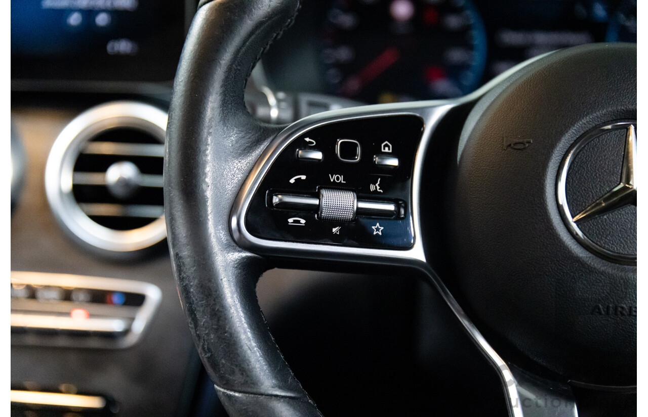 09/2019 Mercedes-Benz GLC 300 4Matic (AWD) X253 MY20 4d Wagon Obsidian Black Turbo 2.0L