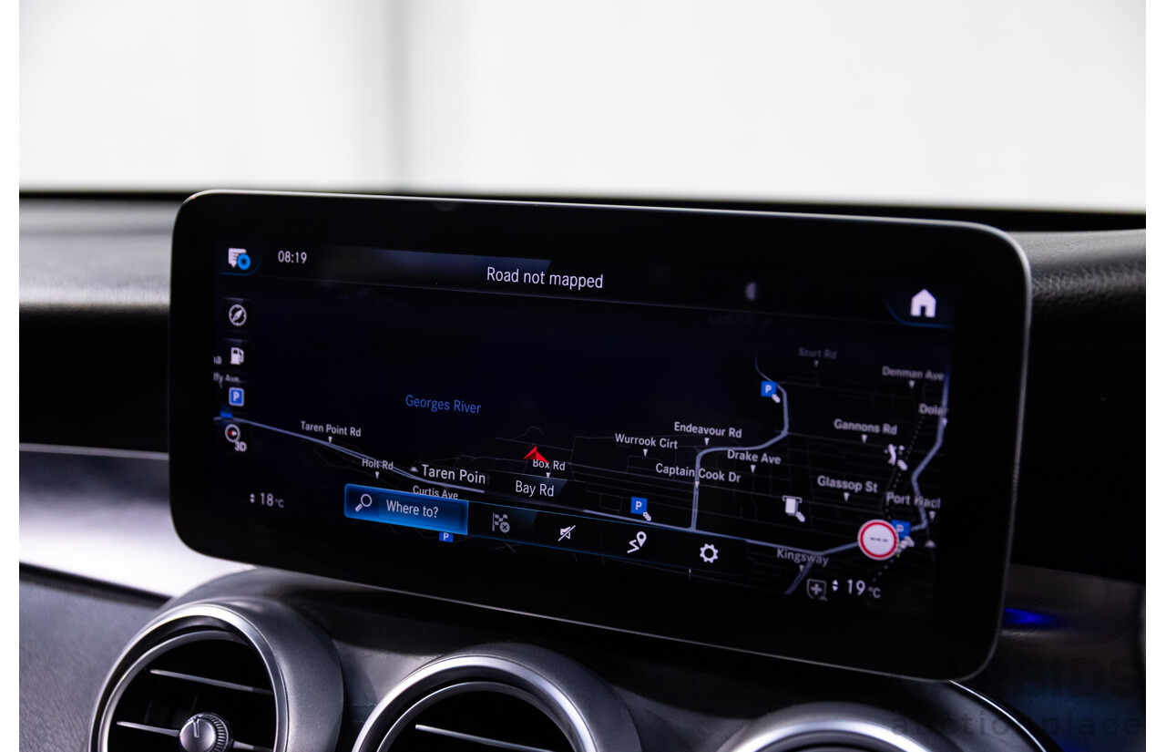 09/2019 Mercedes-Benz GLC 300 4Matic (AWD) X253 MY20 4d Wagon Obsidian Black Turbo 2.0L