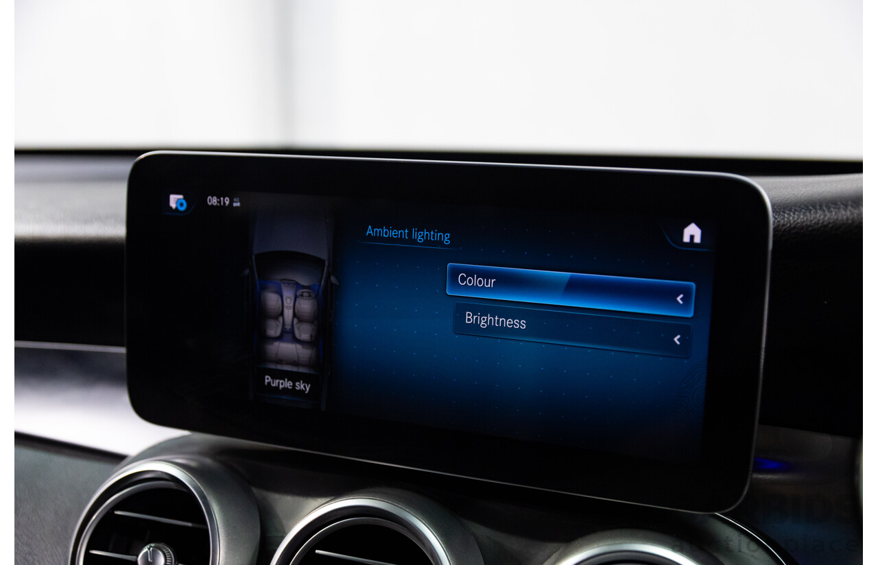 09/2019 Mercedes-Benz GLC 300 4Matic (AWD) X253 MY20 4d Wagon Obsidian Black Turbo 2.0L