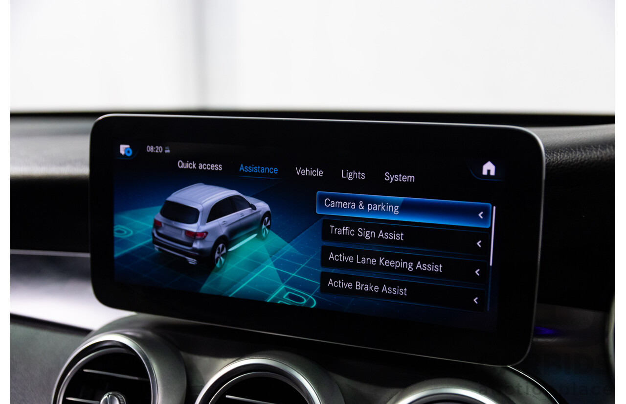 09/2019 Mercedes-Benz GLC 300 4Matic (AWD) X253 MY20 4d Wagon Obsidian Black Turbo 2.0L