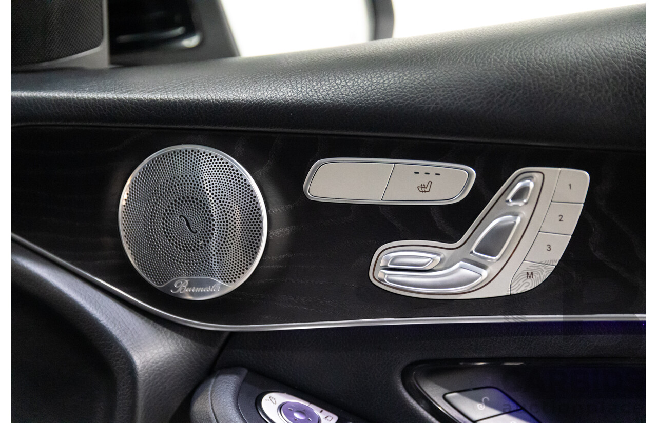 09/2019 Mercedes-Benz GLC 300 4Matic (AWD) X253 MY20 4d Wagon Obsidian Black Turbo 2.0L