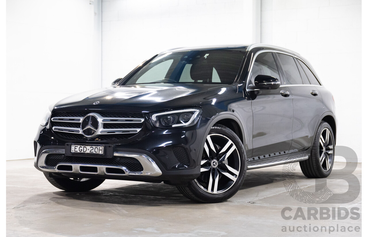 09/2019 Mercedes-Benz GLC 300 4Matic (AWD) X253 MY20 4d Wagon Obsidian Black Turbo 2.0L