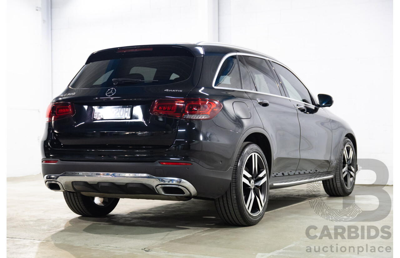09/2019 Mercedes-Benz GLC 300 4Matic (AWD) X253 MY20 4d Wagon Obsidian Black Turbo 2.0L