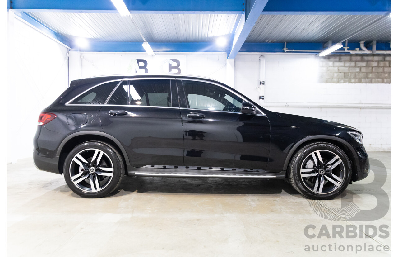 09/2019 Mercedes-Benz GLC 300 4Matic (AWD) X253 MY20 4d Wagon Obsidian Black Turbo 2.0L