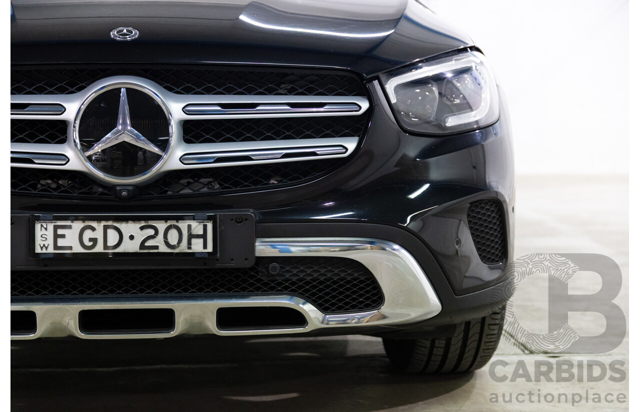 09/2019 Mercedes-Benz GLC 300 4Matic (AWD) X253 MY20 4d Wagon Obsidian Black Turbo 2.0L