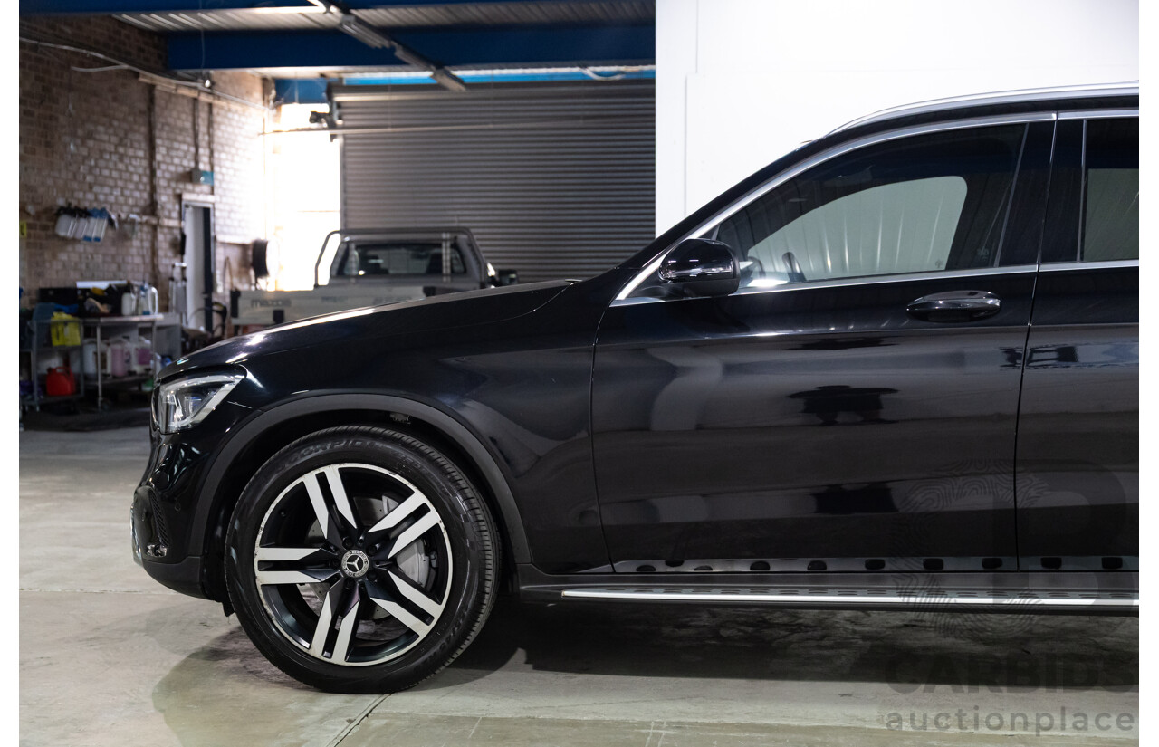 09/2019 Mercedes-Benz GLC 300 4Matic (AWD) X253 MY20 4d Wagon Obsidian Black Turbo 2.0L