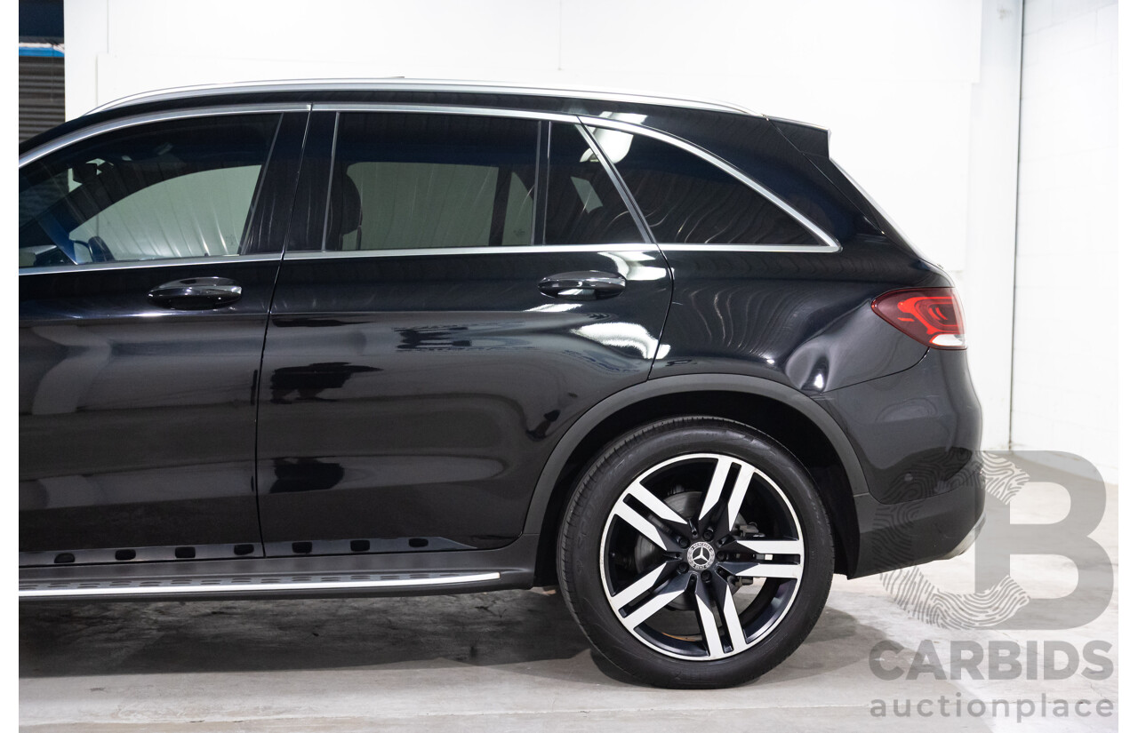 09/2019 Mercedes-Benz GLC 300 4Matic (AWD) X253 MY20 4d Wagon Obsidian Black Turbo 2.0L
