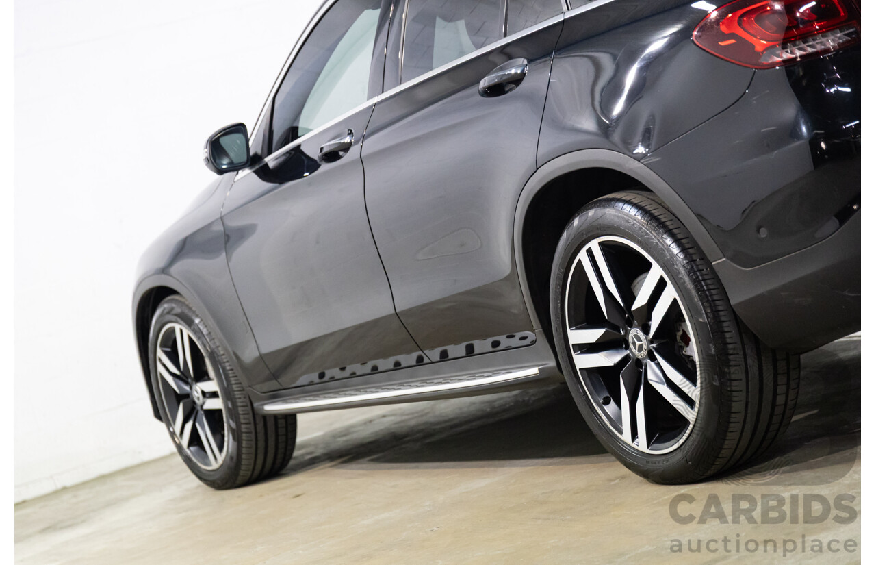 09/2019 Mercedes-Benz GLC 300 4Matic (AWD) X253 MY20 4d Wagon Obsidian Black Turbo 2.0L