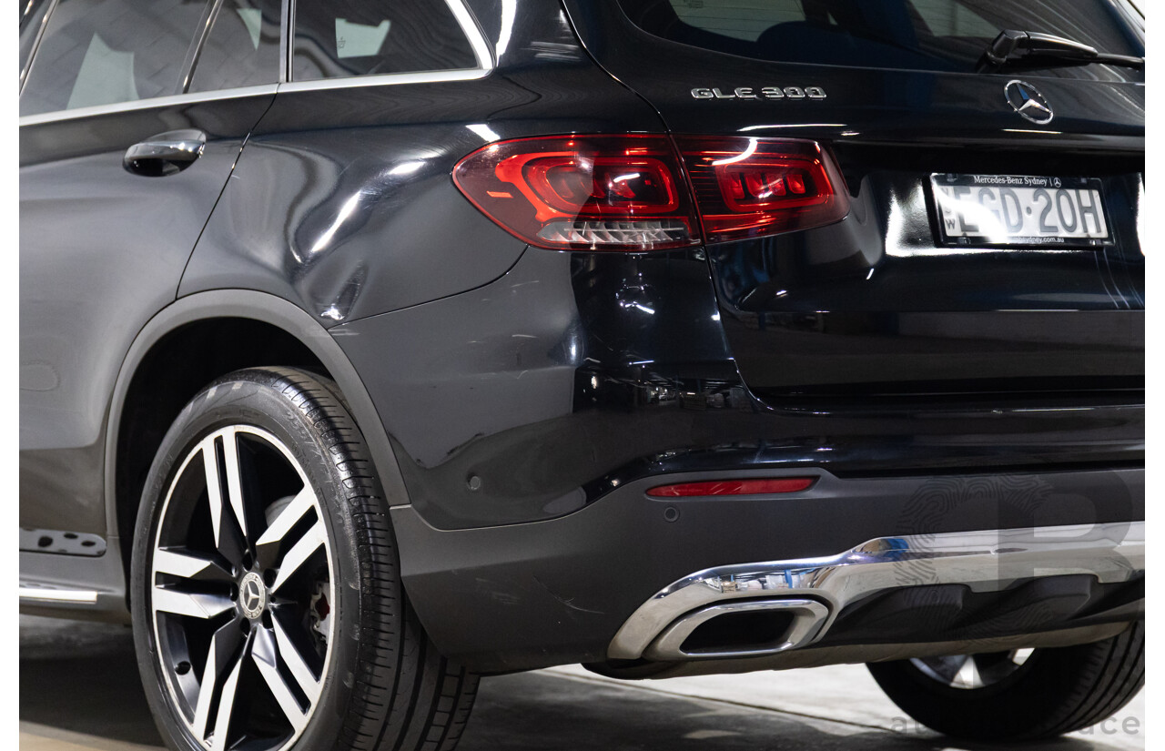 09/2019 Mercedes-Benz GLC 300 4Matic (AWD) X253 MY20 4d Wagon Obsidian Black Turbo 2.0L