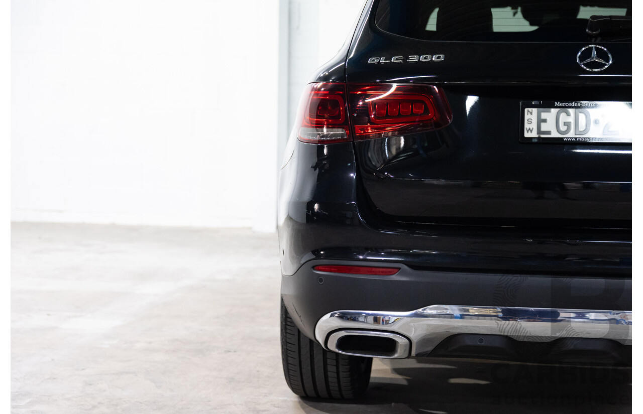 09/2019 Mercedes-Benz GLC 300 4Matic (AWD) X253 MY20 4d Wagon Obsidian Black Turbo 2.0L