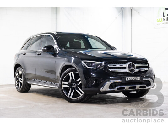 09/2019 Mercedes-Benz GLC 300 4Matic (AWD) X253 MY20 4d Wagon Obsidian Black Turbo 2.0L