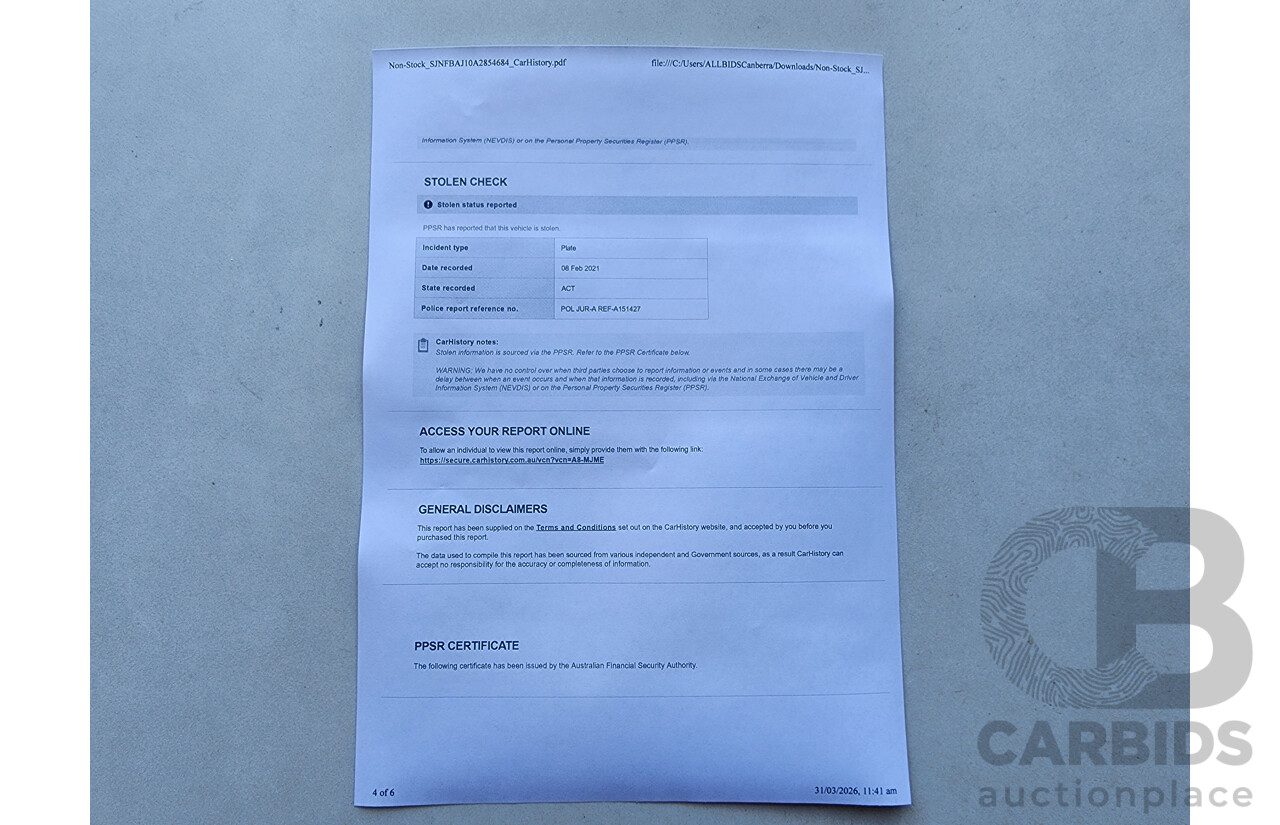 10/2013 Nissan Dualis Ti-L (4x2) J10 SERIES 3 4d Wagon Black 2.0L