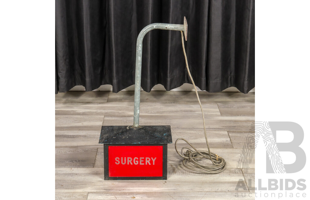 Vintage Wall Mount Surgery Light