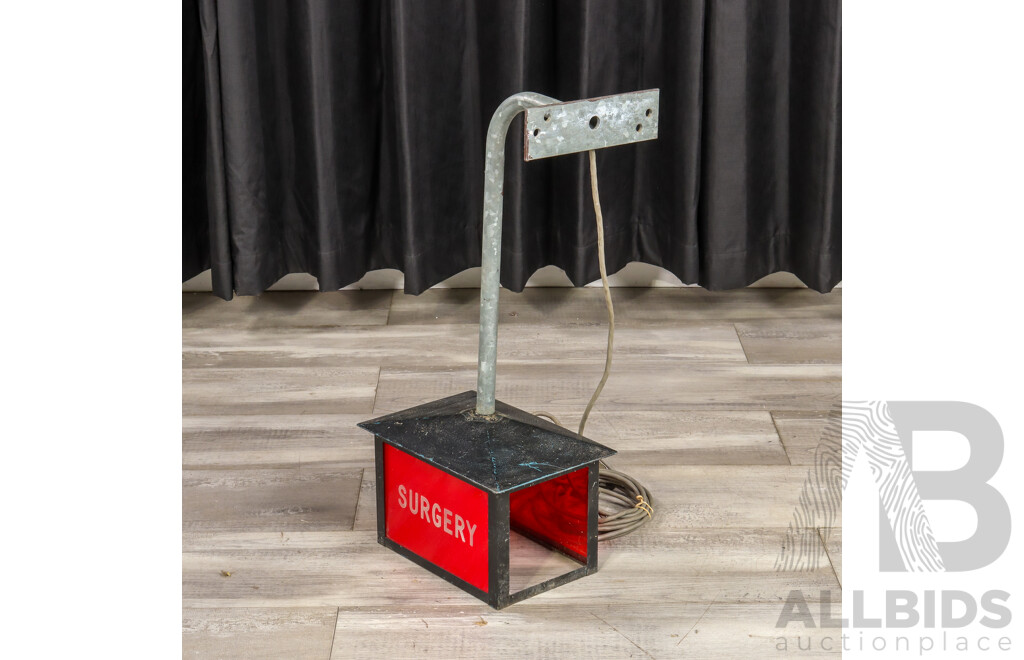 Vintage Wall Mount Surgery Light