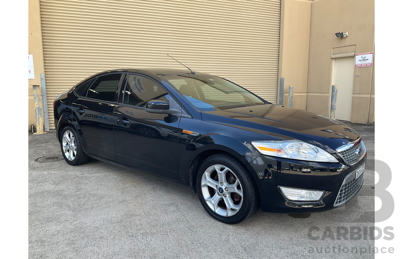 2/2009 Ford Mondeo Zetec MA 4d Sedan Black 2.3L
