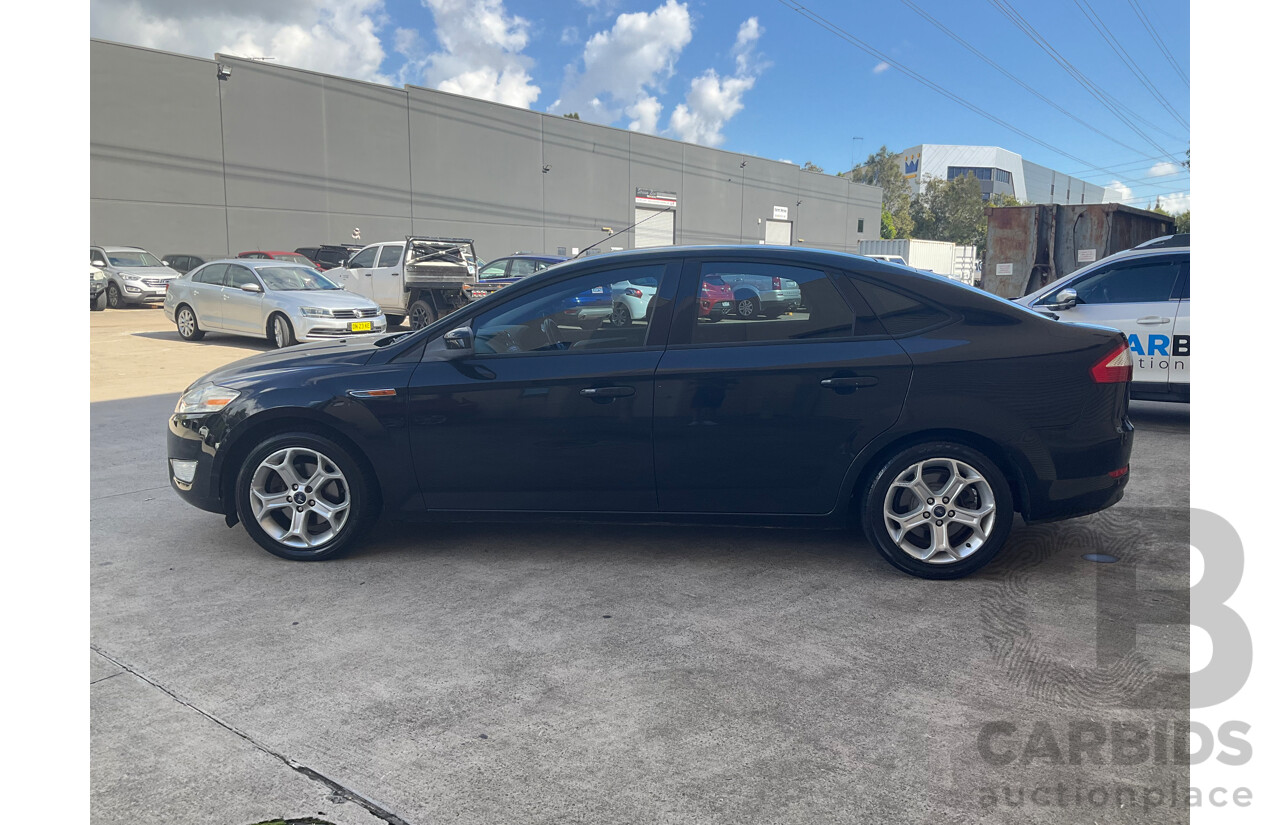 2/2009 Ford Mondeo Zetec MA 4d Sedan Black 2.3L