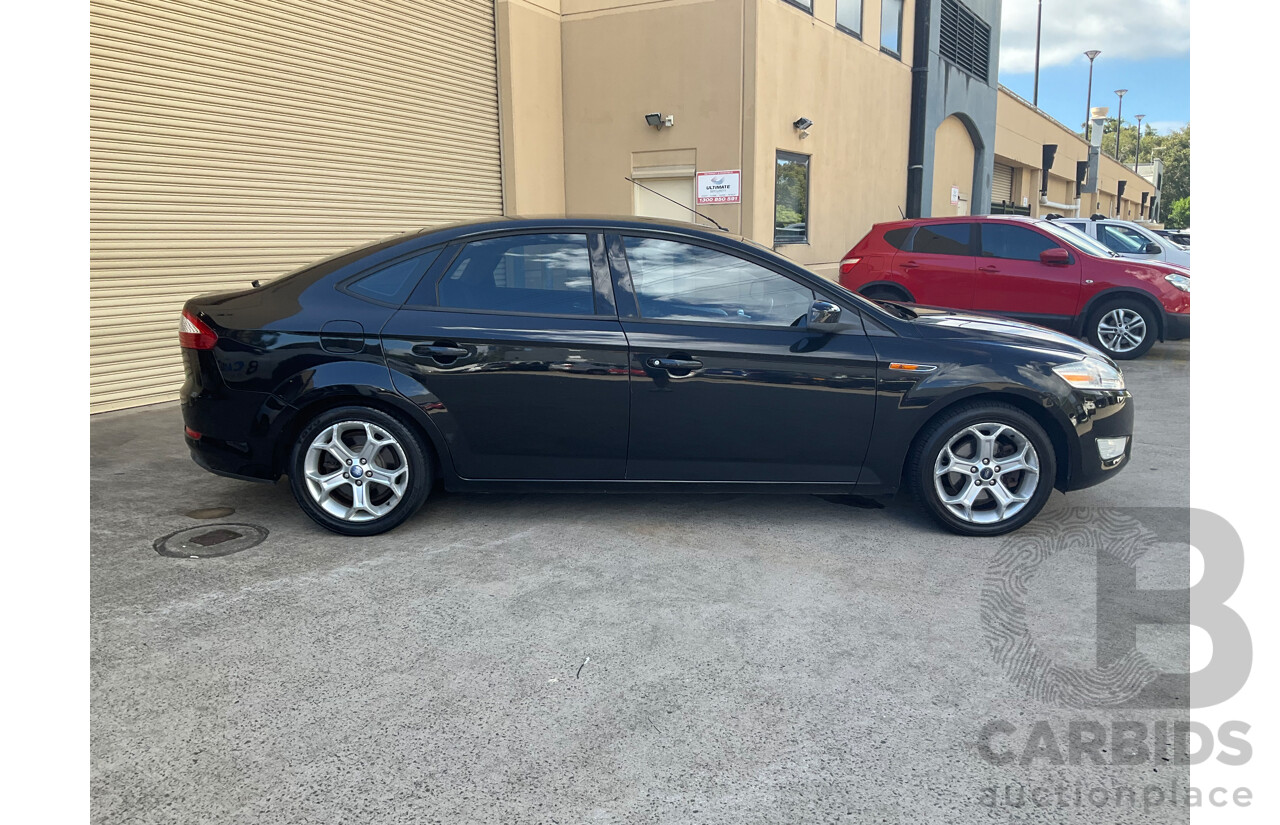 2/2009 Ford Mondeo Zetec MA 4d Sedan Black 2.3L