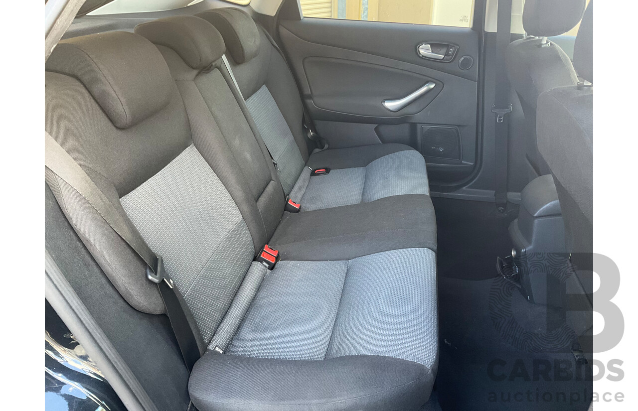 2/2009 Ford Mondeo Zetec MA 4d Sedan Black 2.3L