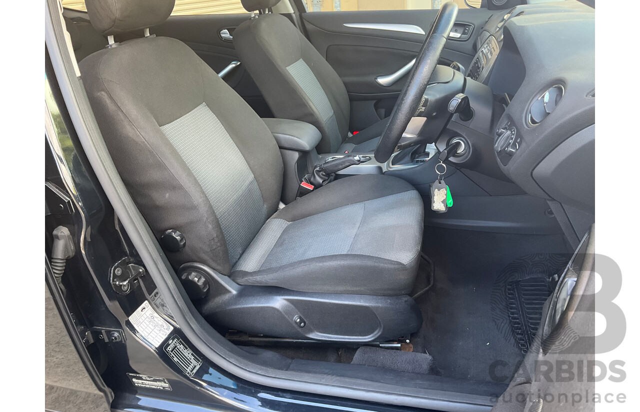 2/2009 Ford Mondeo Zetec MA 4d Sedan Black 2.3L