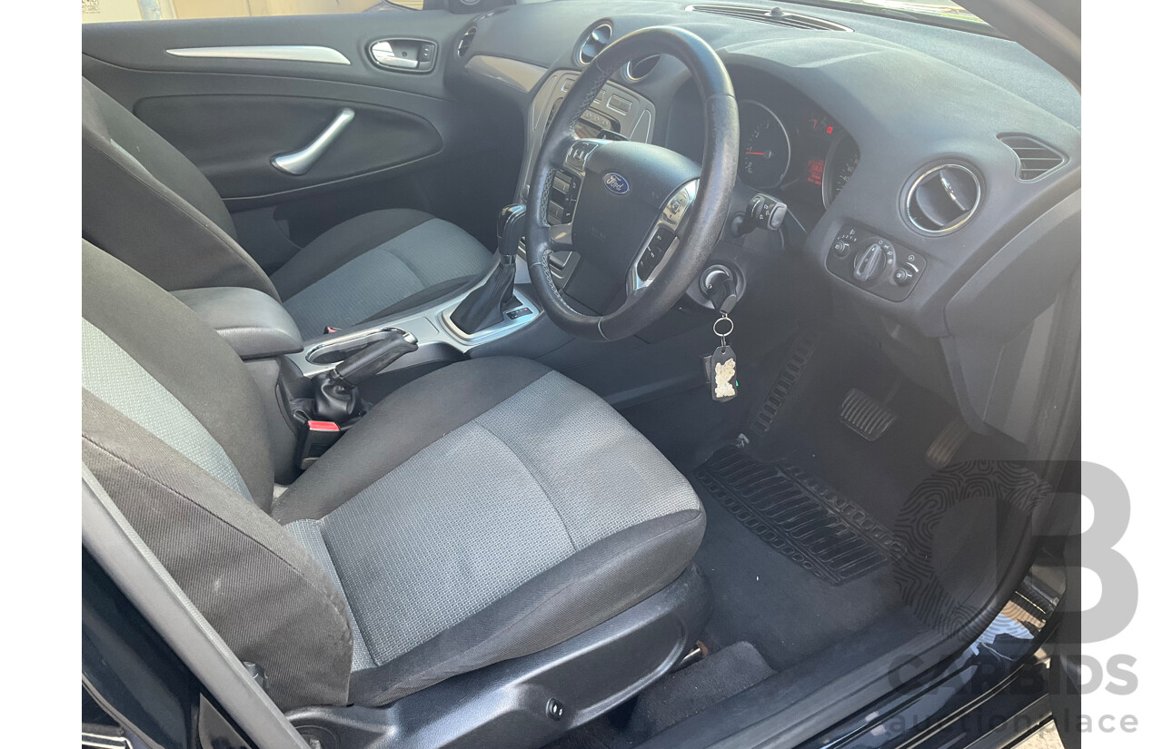 2/2009 Ford Mondeo Zetec MA 4d Sedan Black 2.3L