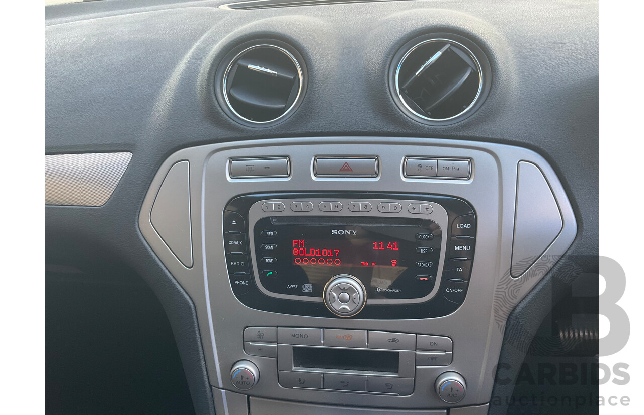 2/2009 Ford Mondeo Zetec MA 4d Sedan Black 2.3L